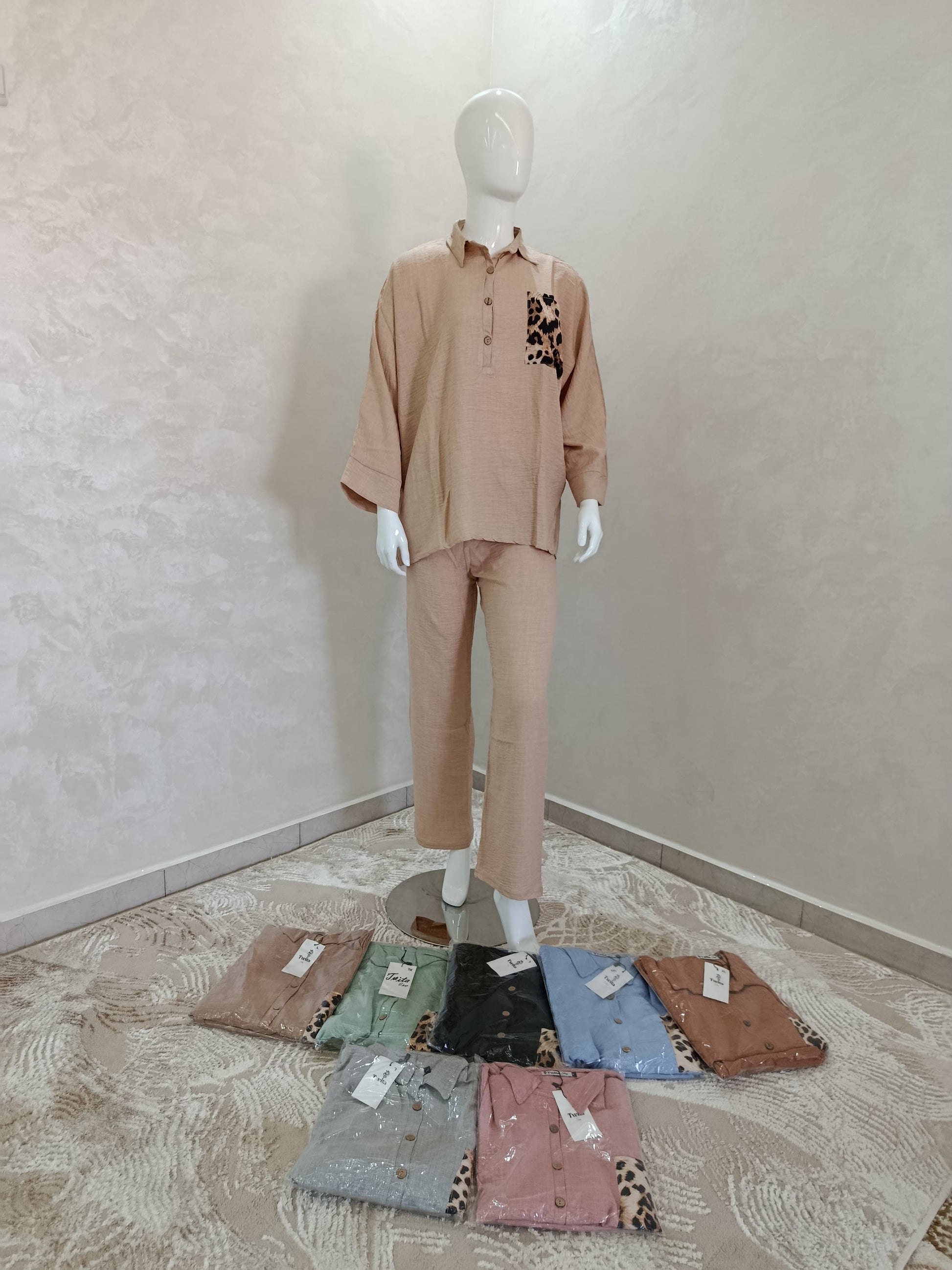 طقم نسائي كاجوال